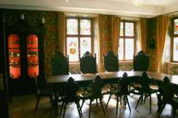 Restaurierung historischer Ratsaal von Deidesheim